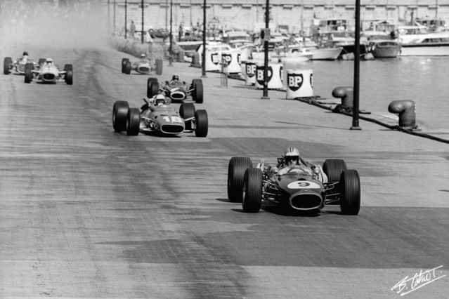 Гран-При Монако 1967 года: ... и их осталось шестеро