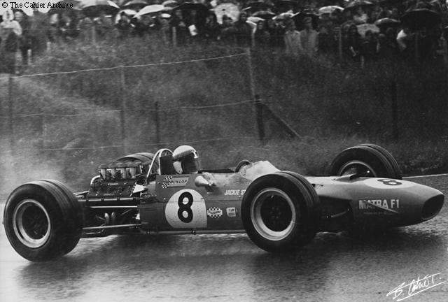 Гран-При Голландии 1968 года: Славный дождливый день для Стюарта, MATRA И DUNLOP