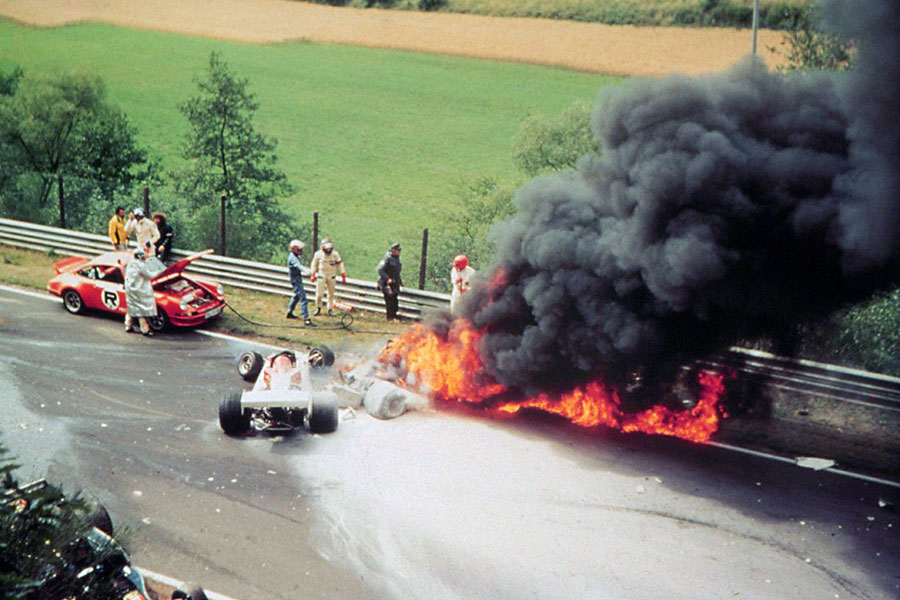 Гран-При Германии 1976 года: Ники получает предупреждение свыше, Хант – Властелин Кольца