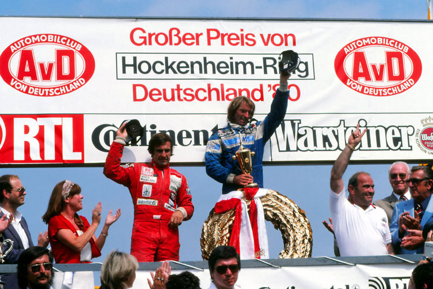 Гран-При Германии 1980 года: Джонс возвращает долг Ligier