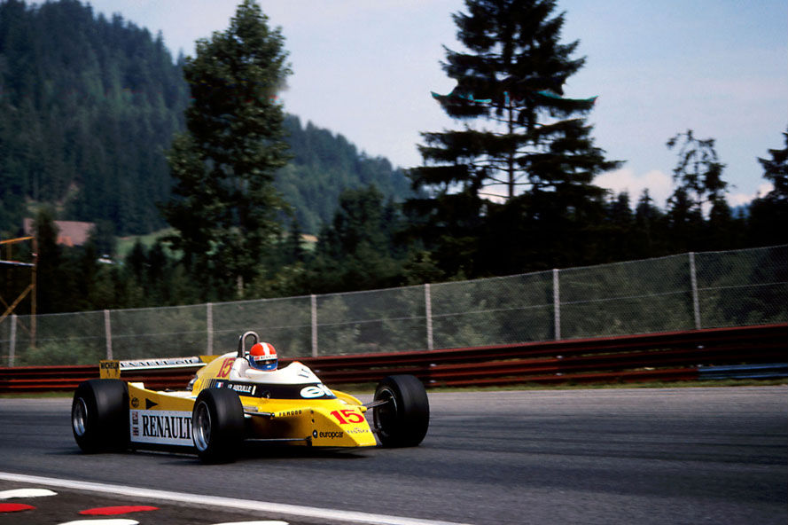 Гран-При Австрии 1980 года: Жабуи впервые добирается до финиша