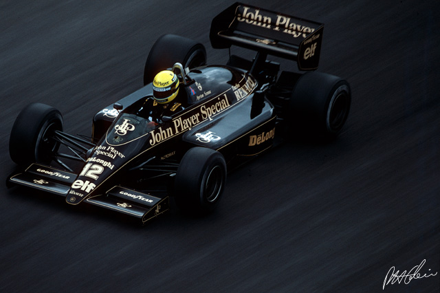 Гран-При Испании 1986 года: Сенна и Lotus