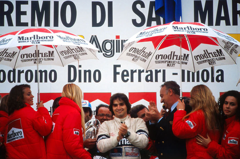 Гран-При Сан-Марино 1981 года: Проблемы Ferrari, победа Пике