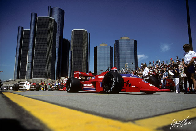 Гран-При США 1986года: Детройт - Сенна