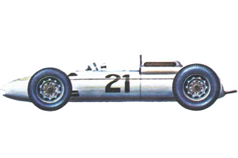 Официально Porsche участвовал в гонках Формулы-1 только в течении одного сезона. У машины был плоский восьмицилиндровый двигатель с воздушным охлаждением. Мощность первоначально составляла 180 л.с. при 9200 об/мин, затем была увеличена до 204 л.с. при 9300 об/мин. <br /> В 1961 году по принятым правилам Формулы 1 объем двигателя был ограничен 1,5 литрами, это изменение помогло компании Porsche участвовать в Гран при Формулы 1, эти новые правила почти не отличались от правил предыдущего класса Формулы 2.