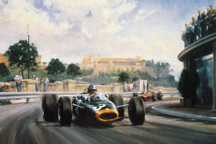 Гран-при Монако 1965 года: Третья подряд победа Хилла и BRM. Хокинз окунается в море. Отсутствие Lotus