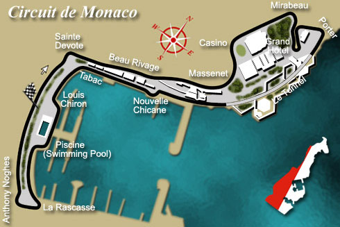 Трасса Монте-Карло: Монте-Карло, Монако