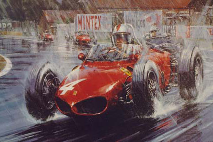 Гран-при Великобринании 1961 года: Победа FERRARI в дождь