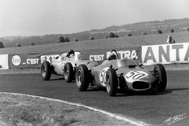 Гран-при Франции 1961 года: Багетти выигрывает с преимуществом в одну десятую секунды