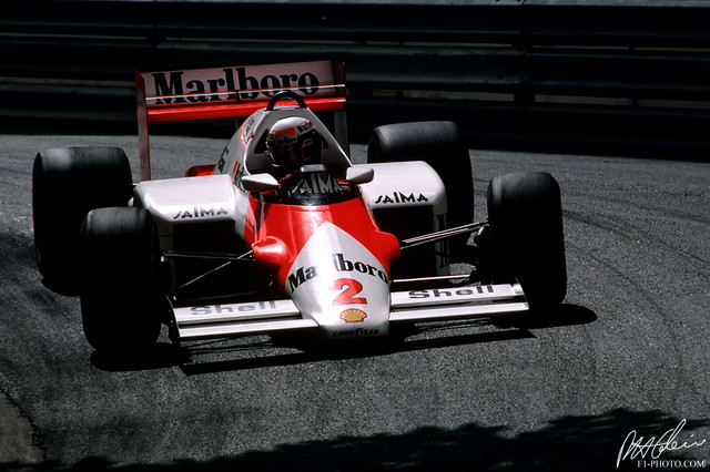 Гран-при Монако 1985 года: Ален Прост выигрывает гонку, де Анжелис возглавляет личный зачет