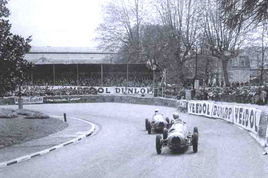 Гран-При По 1952 года: Ferrari побеждает в первом из восьми этапов Grand Prix de France.