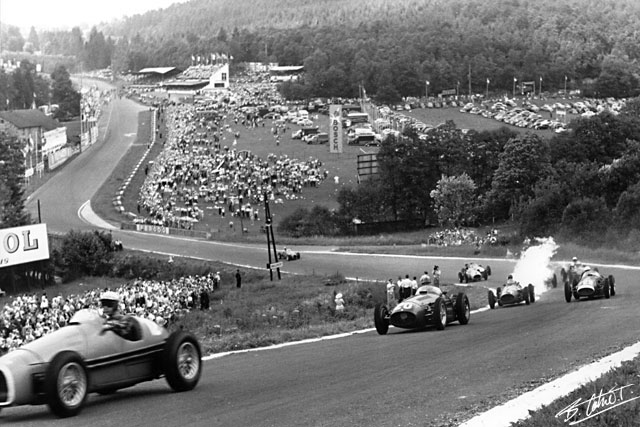 Гран-При Бельгии 1954 года: и снова Фанхио