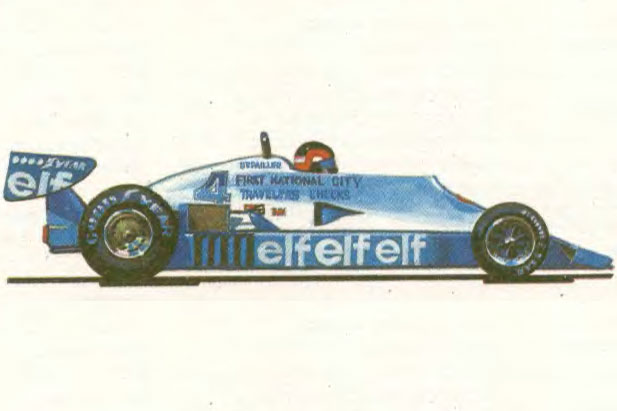 Автомобиль: Tyrrell 008