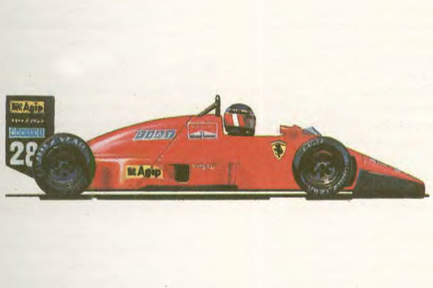 Автомобиль: Ferrari F1-86